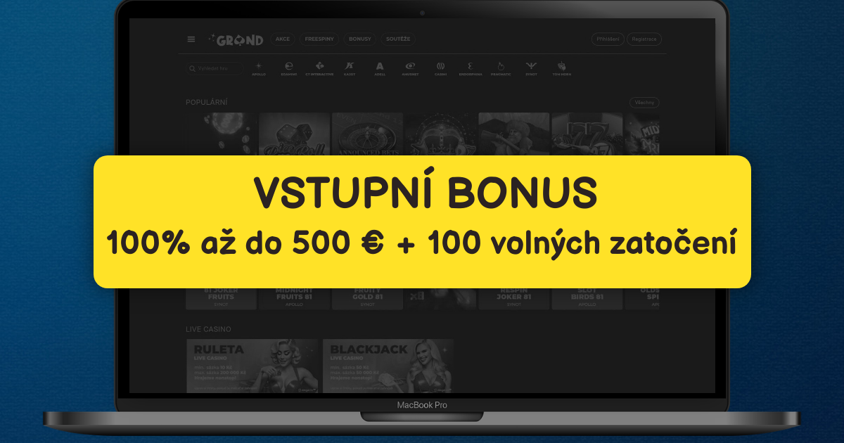 GrandWin Casino Česká republika